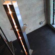 floor lamp architecte stainless steel