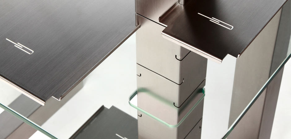 contemporary desk office console